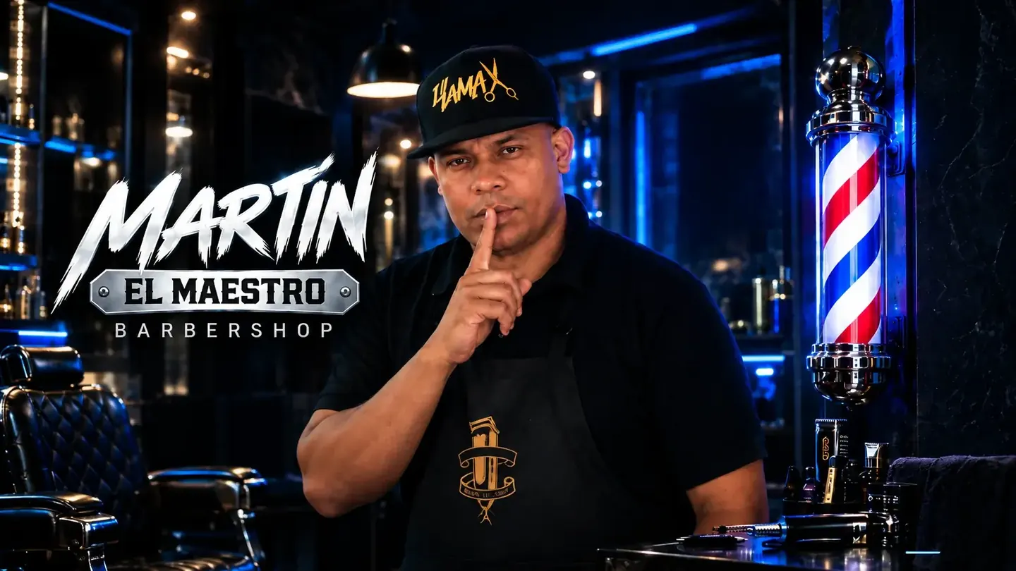 Página web de El Maestro Barbershop, barbería en Leganés